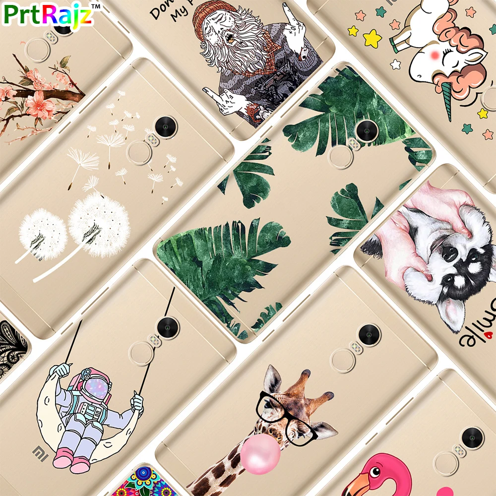 

Case For Xiaomi Redmi Note 4 Global Version Transparent Printing Drawing Silicone Soft Phone Cases Cover For Redmi Note4 Global