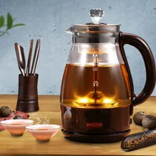 Чайник s чай м утолщенное стекло бытовой многофункциональный автоматический небольшой емкости черный заварочный чайник умный