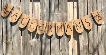 

Wedding Banner, Custom Banner, Wood Banner
