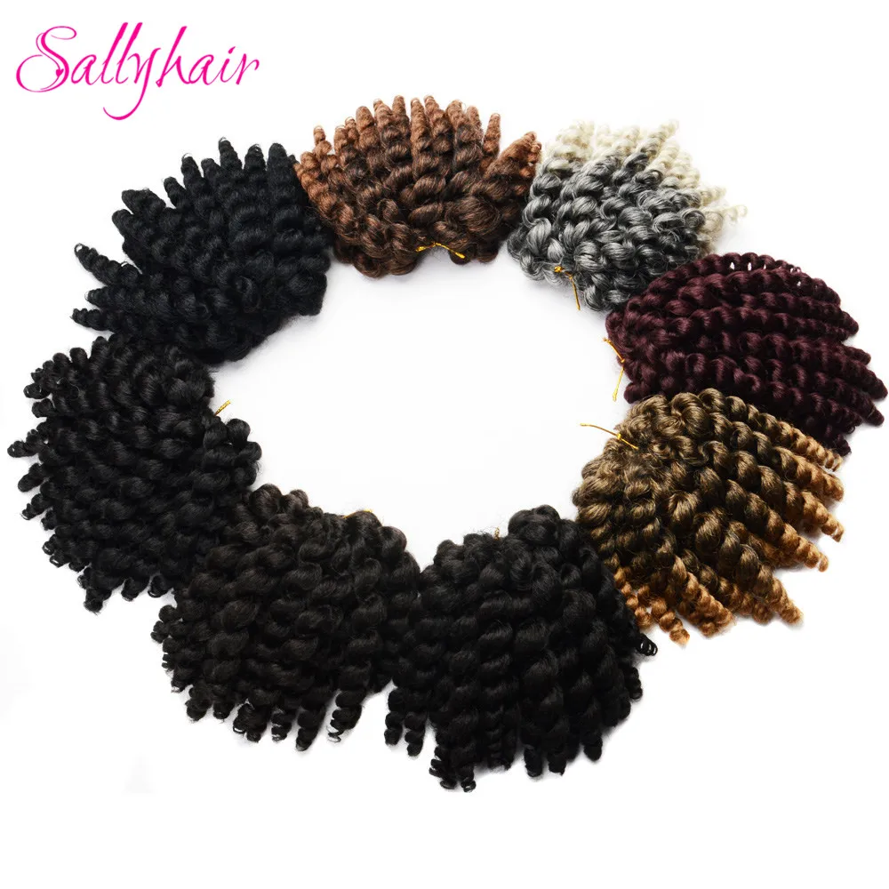 Wand curl Crochet Braids Hair Extension Havana Mambo Twist Braids (65)