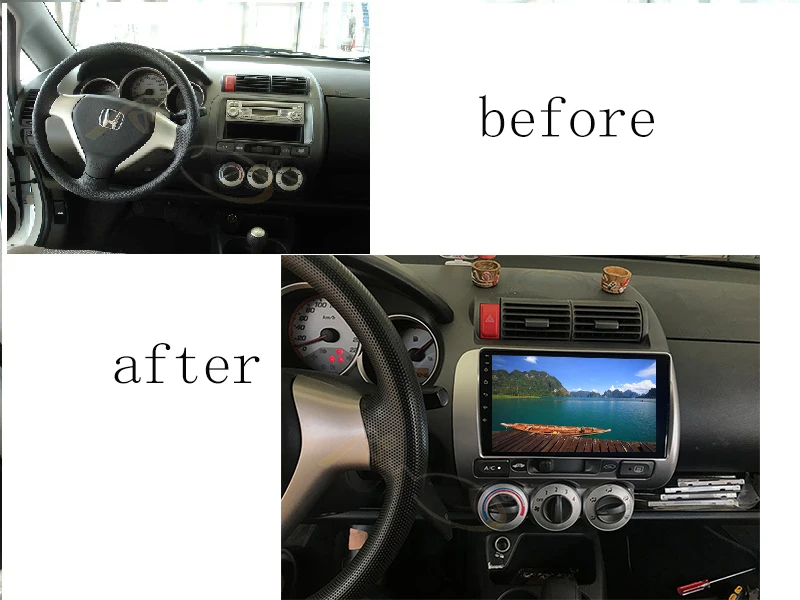 Best Android 8.1 for  Honda Fit Jazz 2002-2008 Stereo Multimedia Player Video with Bluetooth Wifi Head Unit Touch Navigation 2 Best Android 8.1 for  Honda Fit Jazz 2002-2008 Stereo Multimedia Player Video with Bluetooth Wifi Head Unit Touch Navigation 2