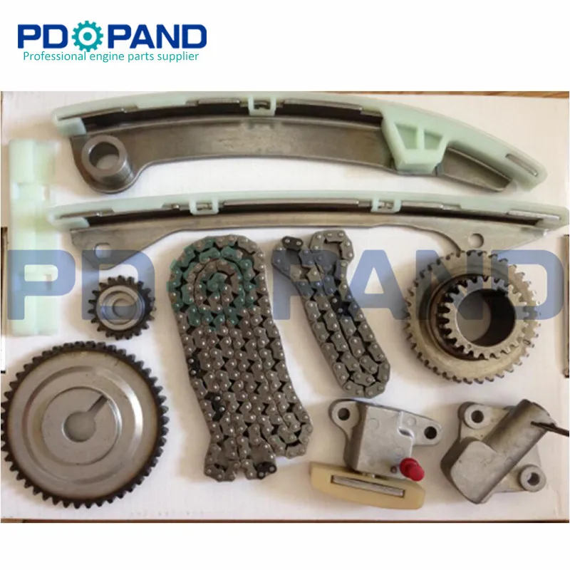 

MR18DE MR20DE Engine Timing Chain Gear Tensioner Kit for Nissan Cube Sentra Versa /X-TRAIL T31/DUALIS 1.8L 2.0L