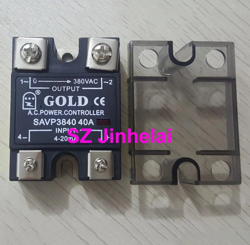 Аутентичные оригинальные золотые твердотельные реле SAVP3840 380VAC 40A 2 10VDC и 4 20mA|Реле| |