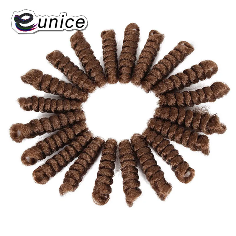 Curlkalon Hair Extension Ombre Crochet Braids wand curl twist  (89)