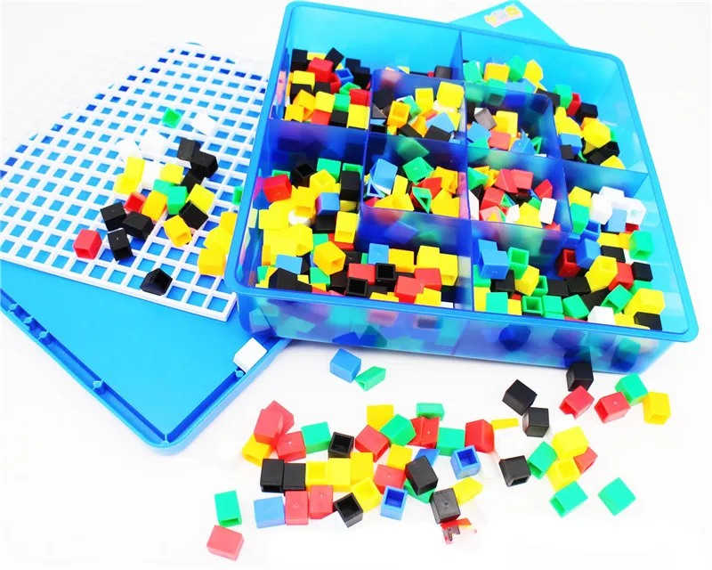 585 шт 3D Пазлы мозаика для ногтей набор игрушек для детей Волшебная головоломка пластиковые игрушки для детей художественная креативная доска Diy подарок toy003