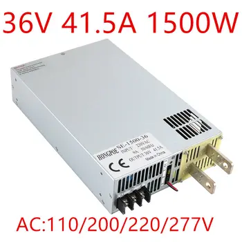 

1500W 36V power supply 36V 0-5V analog signal control 0-36v adjustable power supply 36V 41.5A Support PLC control SE-1500-36