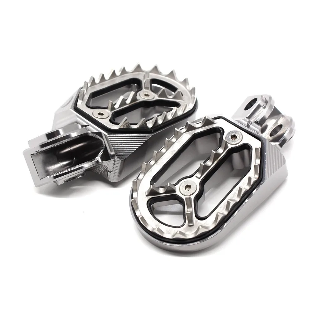 CNC MX Aluminum Dirt Bike Pit Motocross Foot Peg Foot Rests Pedal Footpeg For Husqvarna KTM 85cc-530cc All 2005 - 2015 Footrests CNC MX Aluminum Dirt Bike Pit Motocross Foot Peg Foot Rests Pedal Footpeg For Husqvarna KTM 85cc-530cc All 2005 - 2015 Footrests