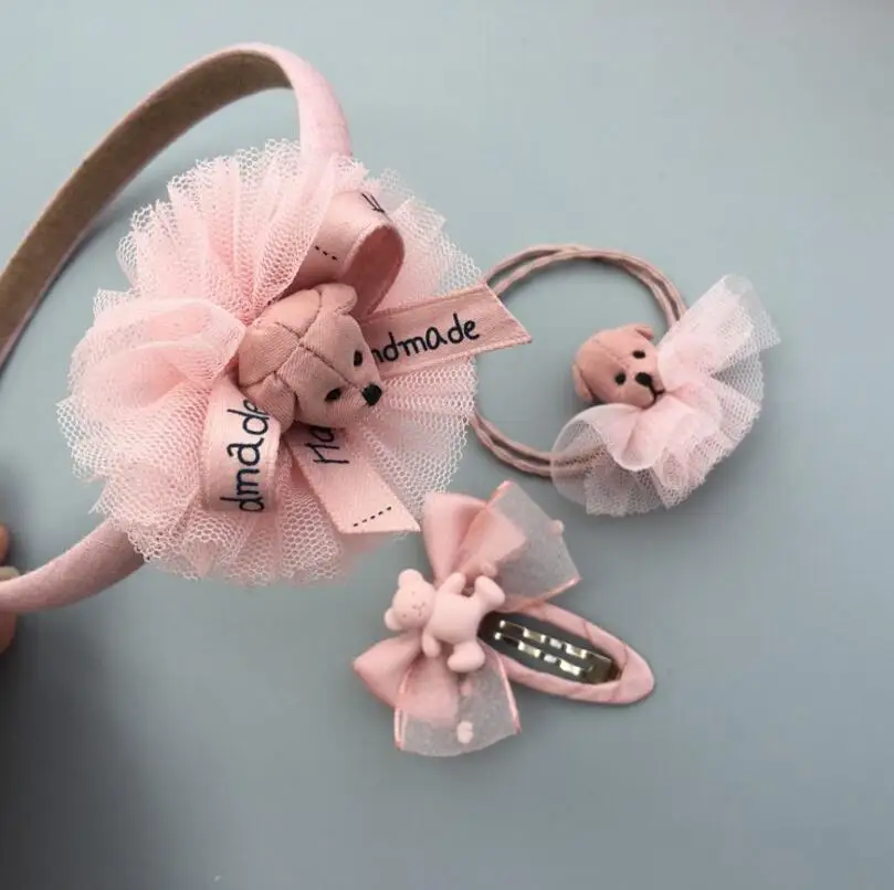 

2018 NEW Children hair accessories girls elastic hair rubber bands hair clip barrette hair pin kids students haribands headwear