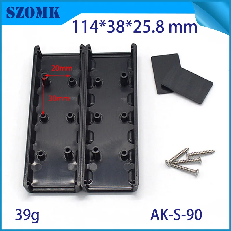 szomk plastic enclosure for electronics project instrument housing for circuit board plastic junction box  (15)