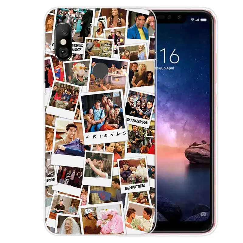 Модный мягкий силиконовый чехол для телефона Xiaomi Xiomi redmi 4A 4 Pro 3S S2 6A Note 6 Pro 5 Plus 5A 4X4 чехол для друзей вместе