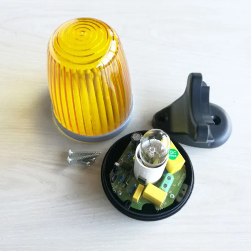 

Flashing lamp 220V wall mounted blinker alarm light for sliding & swing gate