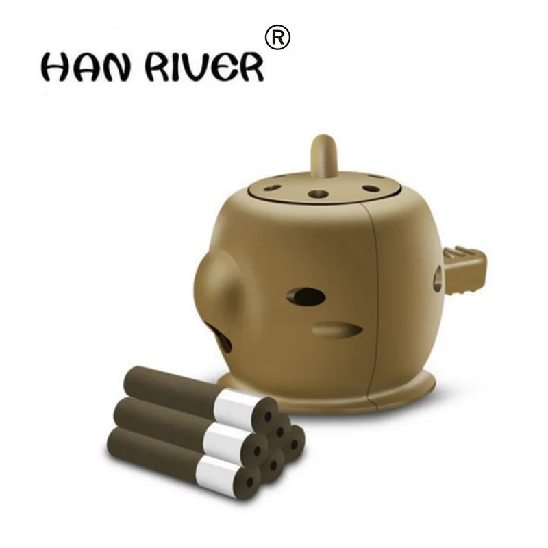

HANRIVER 1pc Moxibustion Box Pot Tube Paste Replacement Moxa stick Body comfort Relax Acupuncture Soft Heat care Therapy Pain