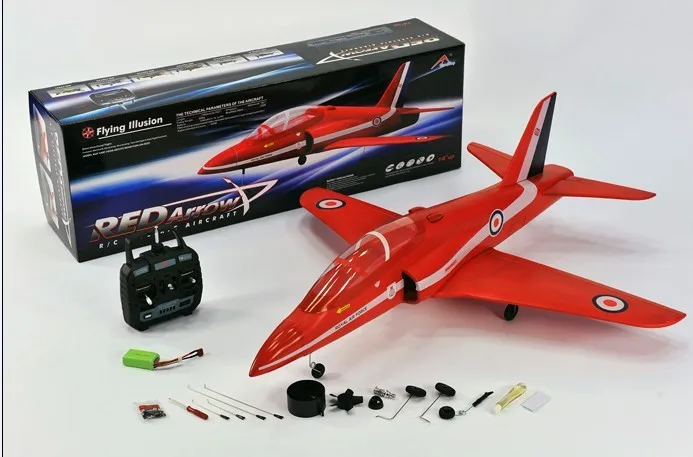 red arrow rc plane