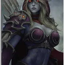 World of warcrafts Lich King Sylvanas Illidan на заказ Алмазная картина Полная площадь/круглая блестящая вышивка с героями мультфильмов аксессуары