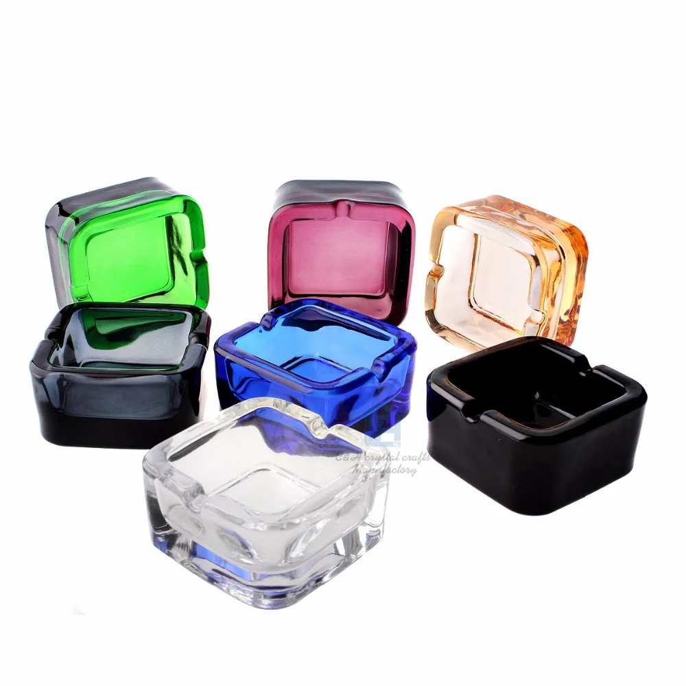 Buy Glossy Crystal Cigarette Ashtray for Man and Women