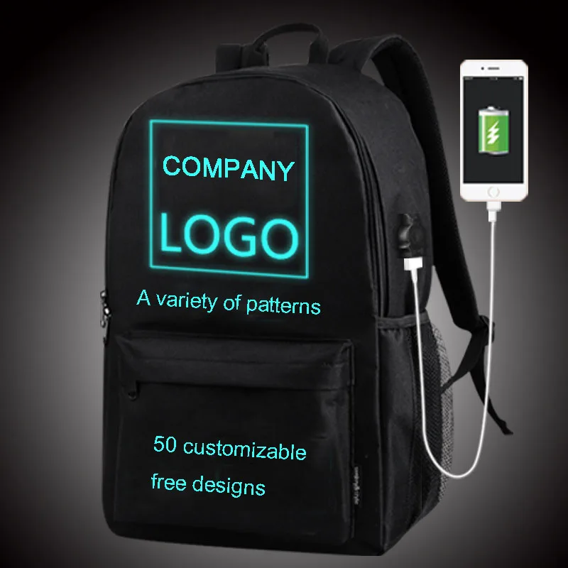 Luxury Oxford Backpack Male Design Anti-theft With USB Charging Waterproof Travel Multifunctional sac a dos | Багаж и сумки
