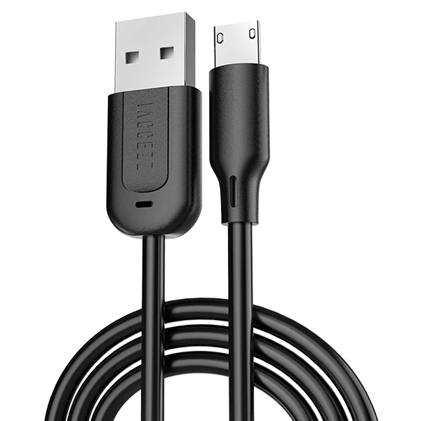 ACCEZZ TPE кабель для зарядки и передачи данных Micro USB для samsung S7 huawei Xiaomi Redmi Note 5 Andriod Быстрая зарядка кабели для передачи данных 0,3 м/1 м/3 м - Цвет: Black