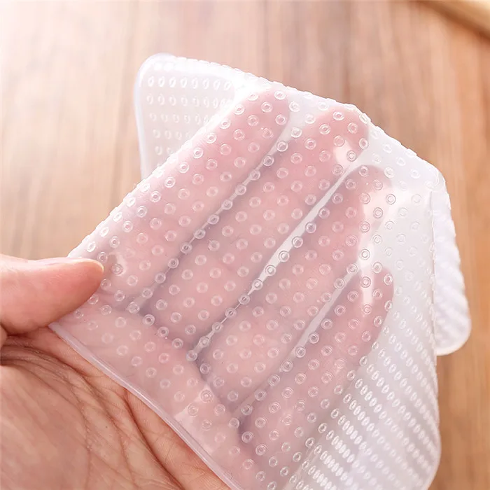 4pcs-set-New-Reusable-Silicone-Bowl-Cover-Food-Wrap-Seal-Vacuum-Lid-Stretch-Multifunctional-Food (4)