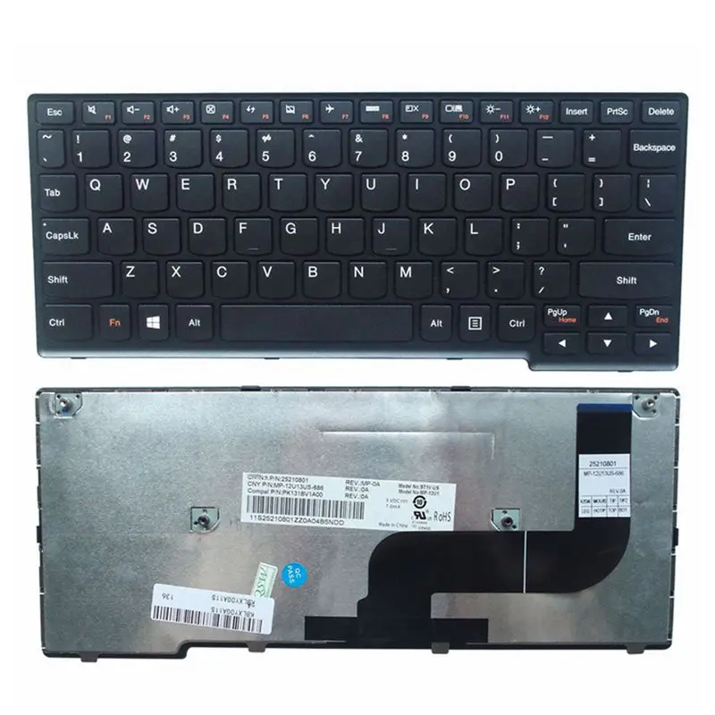 GZEELE новая клавиатура для lenovo IdeaPad YOGA 11 S YOGA11S-IFI YOGA11S-ITH Flex10G S210 S210G s210t S215 s215T Английский Клавиатура США