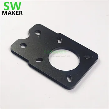 

SWMAKER 1pcs CNC Engraving Machine Accessories MakerSlide Stepper Motor Fixer DIY Motor Mounting Bracket 3mm aluminum alloy