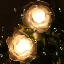 AC220V светодиодный свет шнура 10M Роза ночные украшения гирлянды для Свадебная вечеринка Рождественский праздник Рамазана светило ЕС JQ