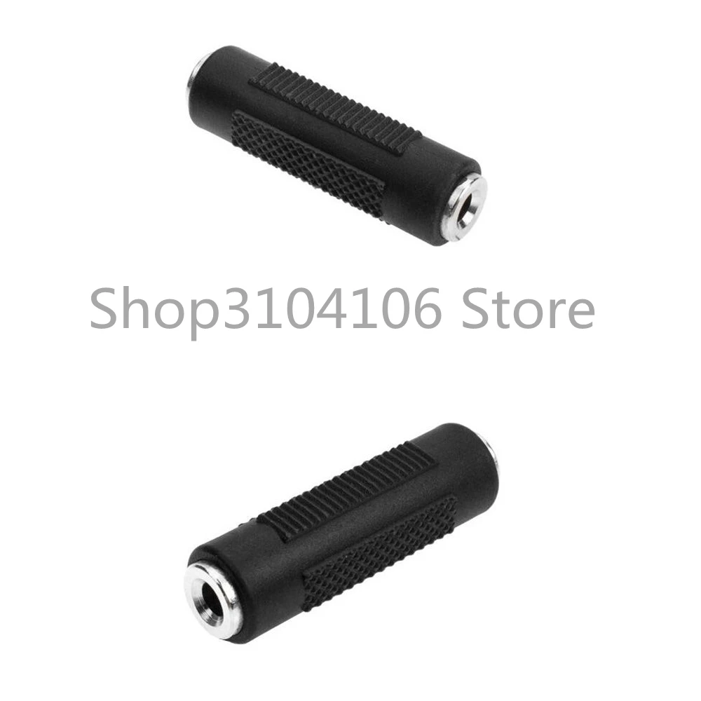 Stereo 3.5mm 1//8/" Aux Female to Female F//F Jack Audio Coupler Adapter Gold Plate