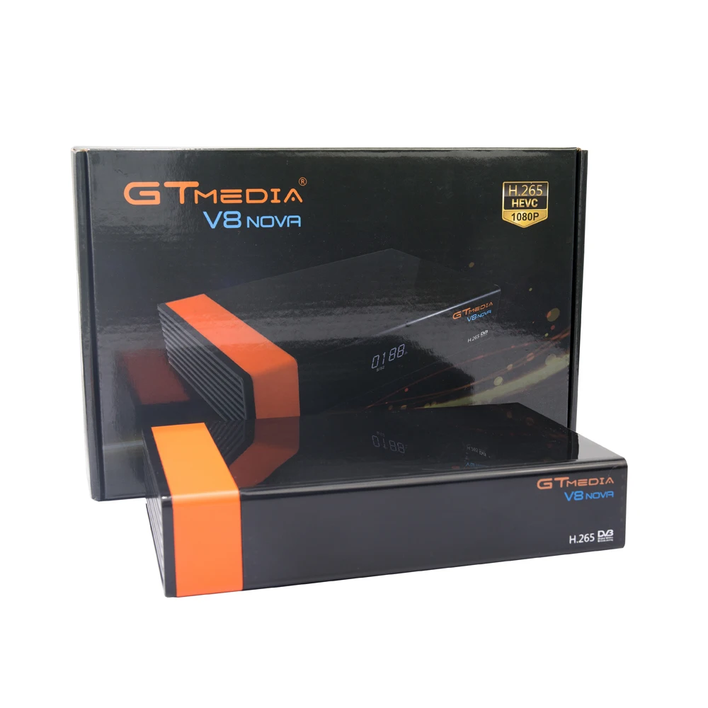 1 год Европа Клайн подлинный Freesat GTMedia V8 Nova Full HD DVB S2 спутниковый ресивер то же V9
