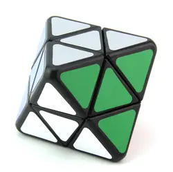 Lanlan четыре оси Октаэдрическая Cube черная наклейка интересной формы Волшебные куб обучающий игрушки для детей