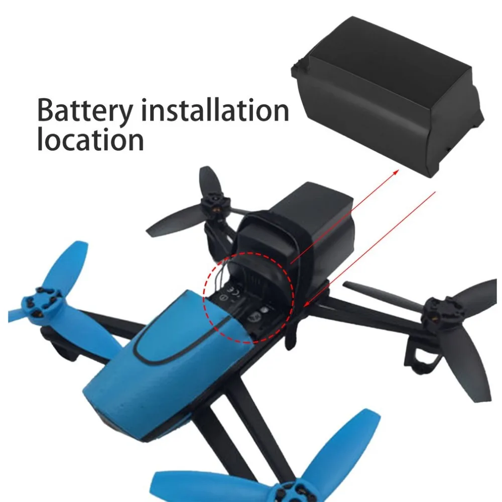 DE DHL 2500mAh 11.1V Akku Für Parrot Bebop 3.0 Drohne Quadcopter Hubschrauber