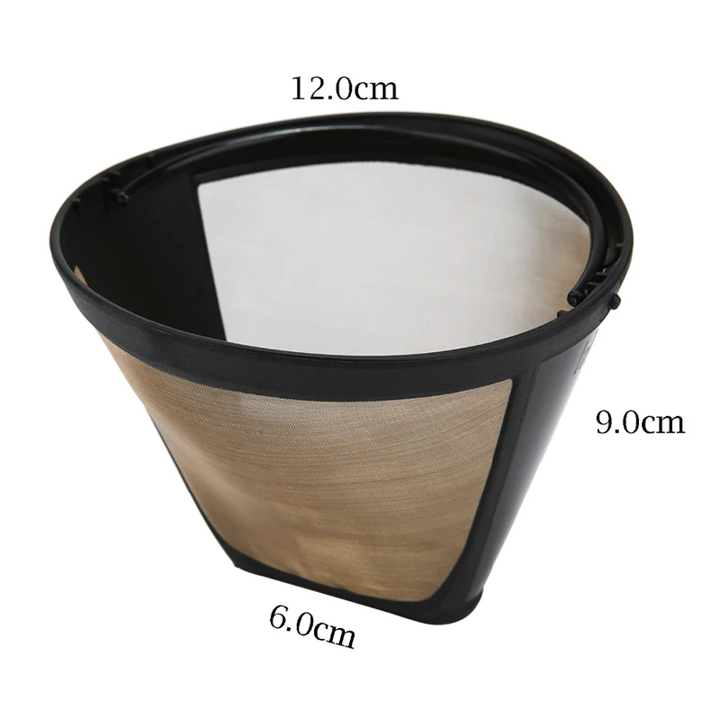 Горячая 304 нержавеющая сталь Кофе фильтр легко чистить конус формы моющиеся для повторного использования кофе специальный чайник машина тонкой сетки постоянный
