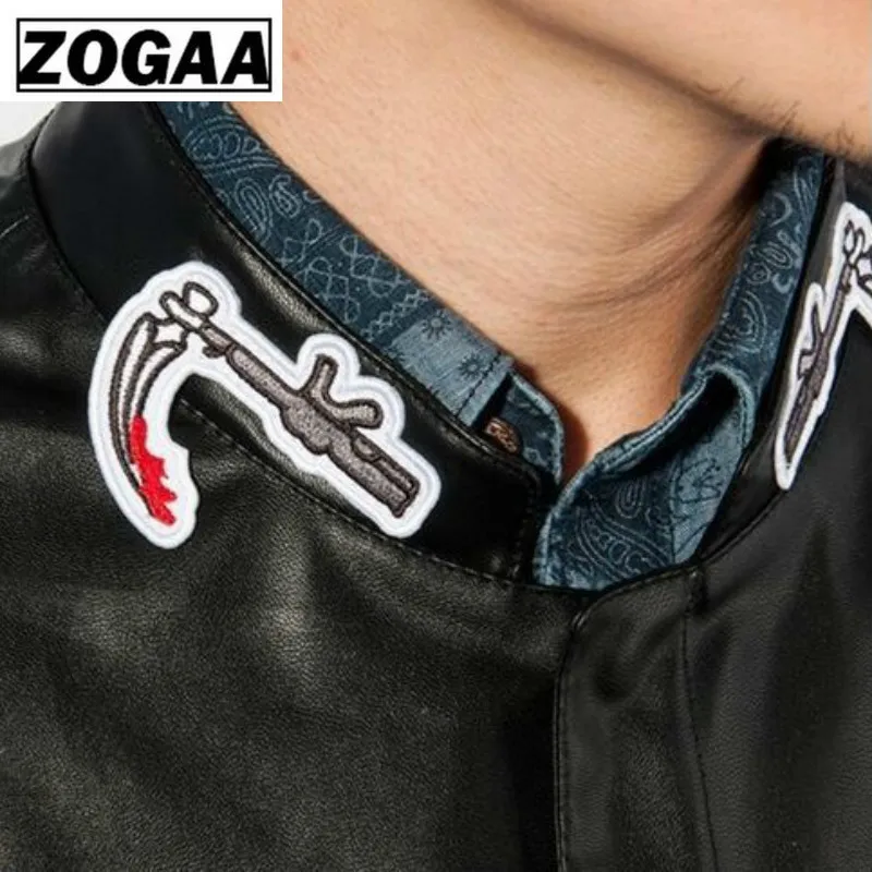 Free shipping Sons Of Anarchy Embroidery Leather Rock Punk Vest Cosplay costume Black Color Harley Motorcycle sleeveless Jacket Free shipping Sons Of Anarchy Embroidery Leather Rock Punk Vest Cosplay costume Black Color Harley Motorcycle sleeveless Jacket