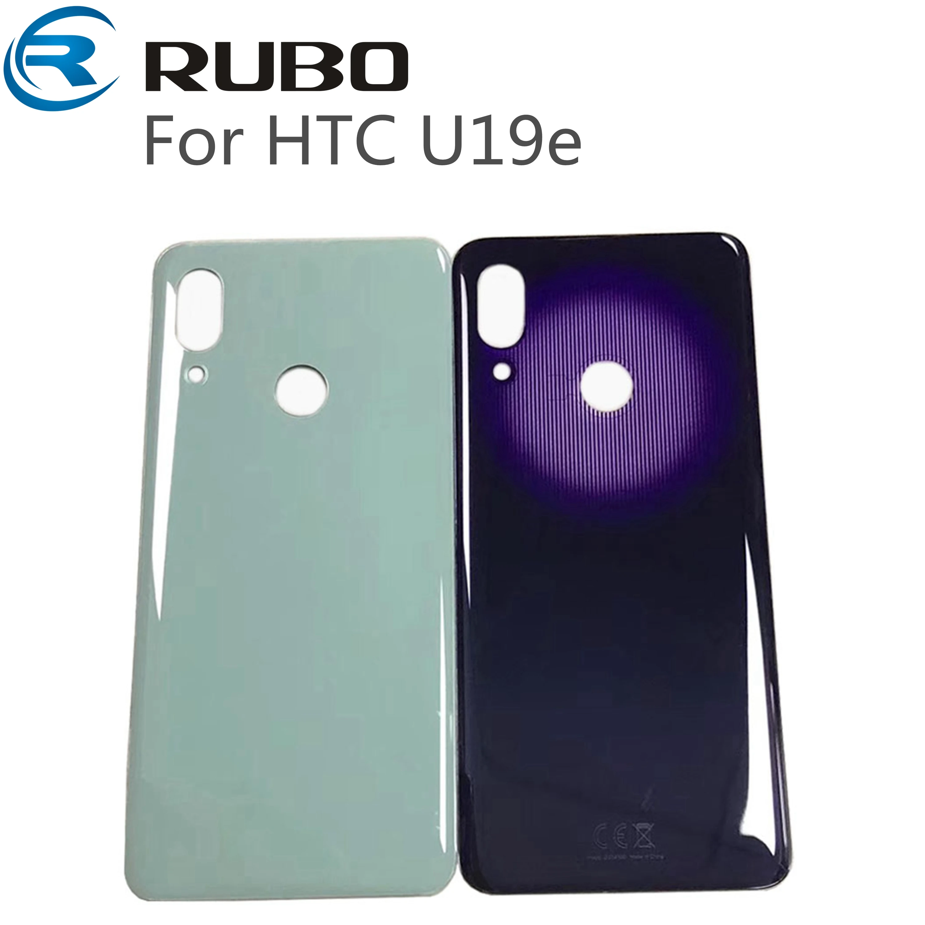 

For HTC U19e Battery Back Cover Rear Housing Case Rear Door Back Glass Spare Parts