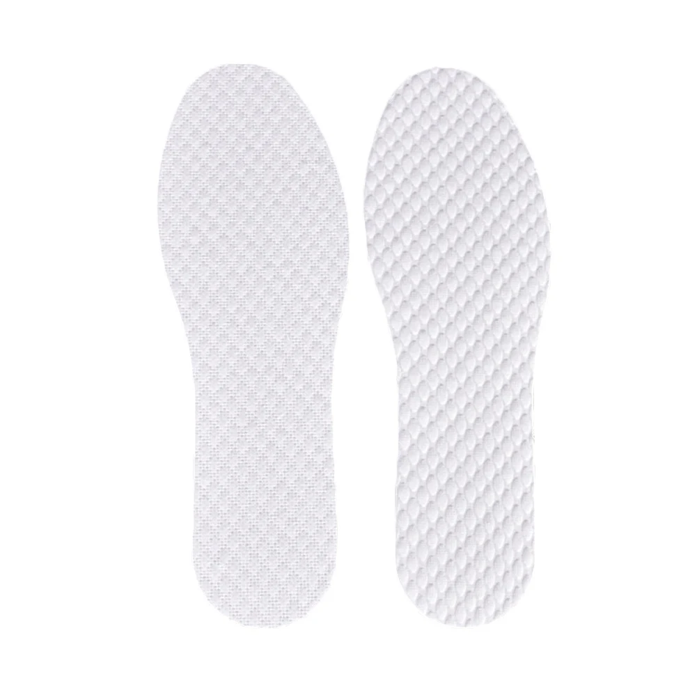 

1 Pairs Disposable Comfortable wood pulp Shoes Insoles Inserts insoles for footwear Men Women Insoles White Color