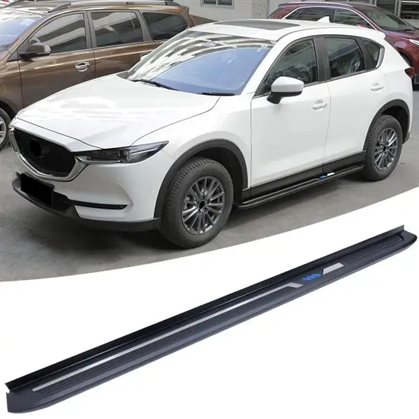 

Aluminium Side Step Fit for Mazda CX-5 CX5 2017 2018 2019 Running Board Nurf Bar
