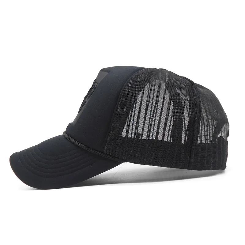 Летняя сетчатая бейсболка со стереоскопическим принтом тигра|mesh snapback hats|snapback hats