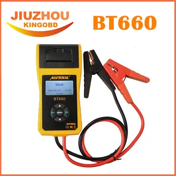 

Multi-language AUTOOL BT660 Battery Tester Built-in Thermal Printer BT-660 Battery Tester Almost for all Auto Diagnostic Tool