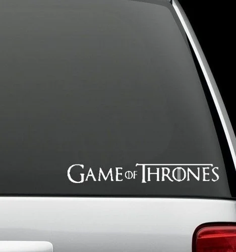 Игра престолов наклейки США крутые ТВ шоу автомобиля стиль наклейка 15 см