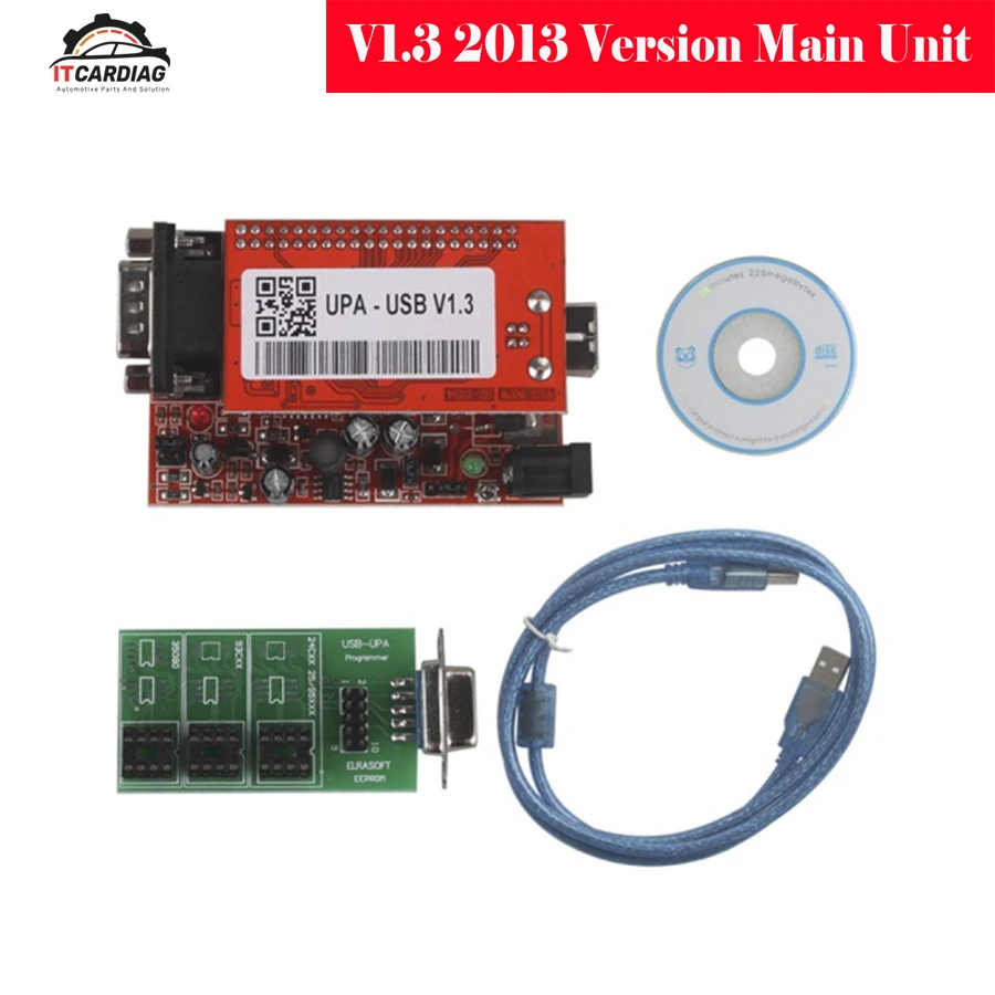 

UPA USB Programmer V1.3 for 2013 Version Main Unit for Sale UPA USB Adapter ECU Chip Tunning UPA-USB UPA USB 1.3