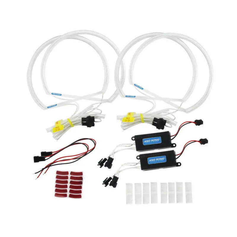 CCFL ангельские глазки для BMW E46 E36 E38 E39 проектор ультра яркий SMD белый светодиод 2600LM