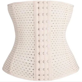

Plus 3 Hooks Womens Waist Trainers Slimming Workout Corsets Body Shaper Weight Loss Fajas shaper