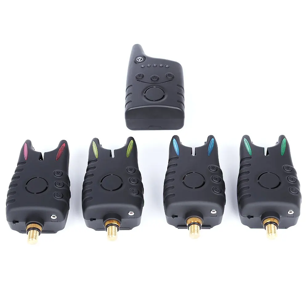 

JY - 57 1 to 4 Fishing Bite Alarm Fishing Alarm Set Bite Alerters Wireless Receiver Angling Tackle with Receiver 2018