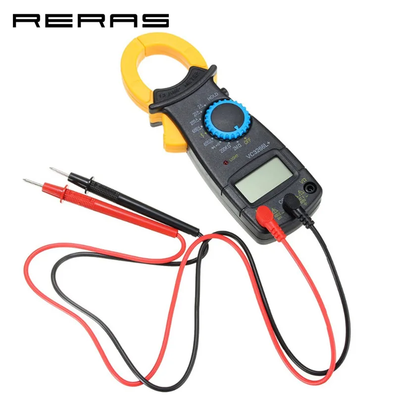 VC3266L+ Digital Clamp Meter Multimeter Electronic AC DC Volt Voltage