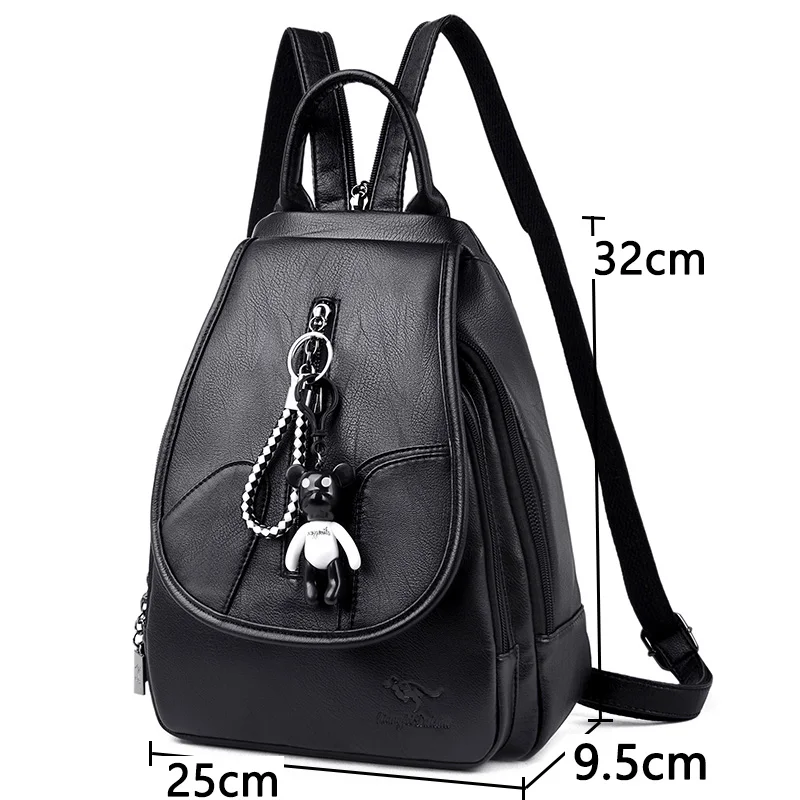 Повседневный женский рюкзак, брендовый кожаный женский рюкзак, дизайнерские сумки через плечо для женщин,, рюкзак для путешествий, нагрудная сумка, Mochila