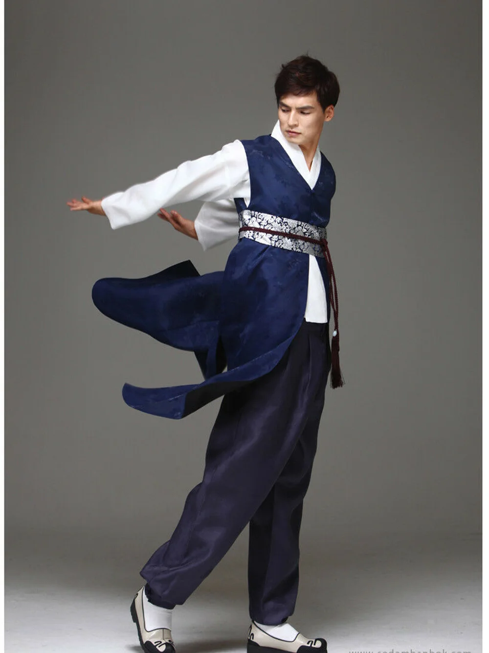 Ханбок платье на заказ, корейские традиционные мужские вечерние наряды ханбок