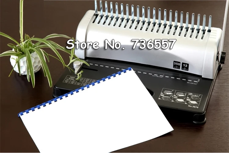 Comb binding machine Book Binder Manual Comb Hole Punch