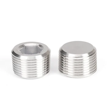 

5pcs M18 M20 M22 M24 allen screws inner hexagon bolt oil plug NPT outer wire plugging blocking head bolts 304 stainless steel