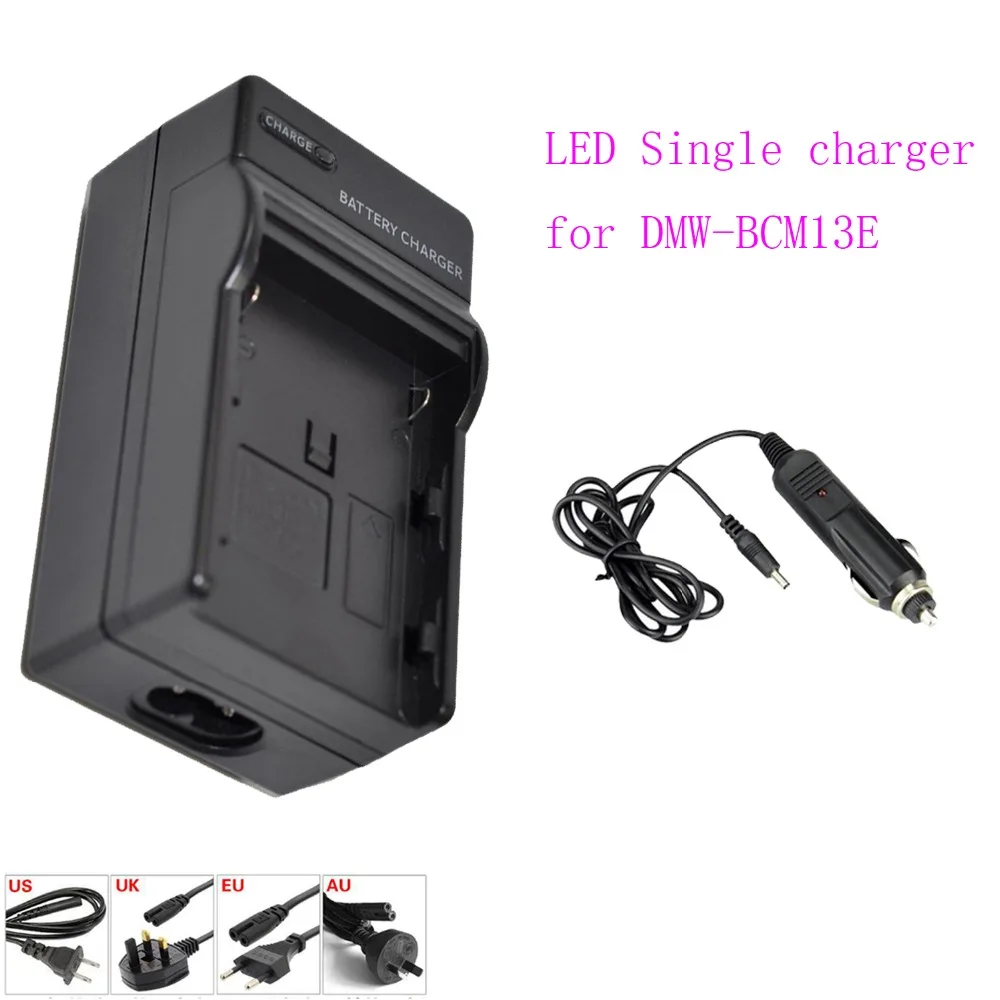 

1pcs DMW-BCM13E Digital camera LED Single charger DMWBCM13E For Panasonic DMC-ZS30 TZ40 TZ41 TS5 FT5 Lithium battery charger