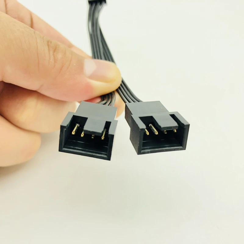 4 контактный кабель для вентилятора PWM 1 2 материнская плата разъем с несколькими