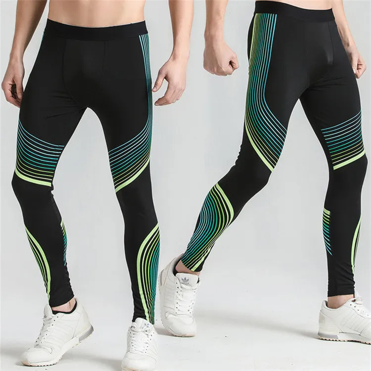 LIDONG Running Pants Men Leggings Compression Tights Basketball Gym Jogger Jogging Skinny Trousers Sportswear hardlopen4
