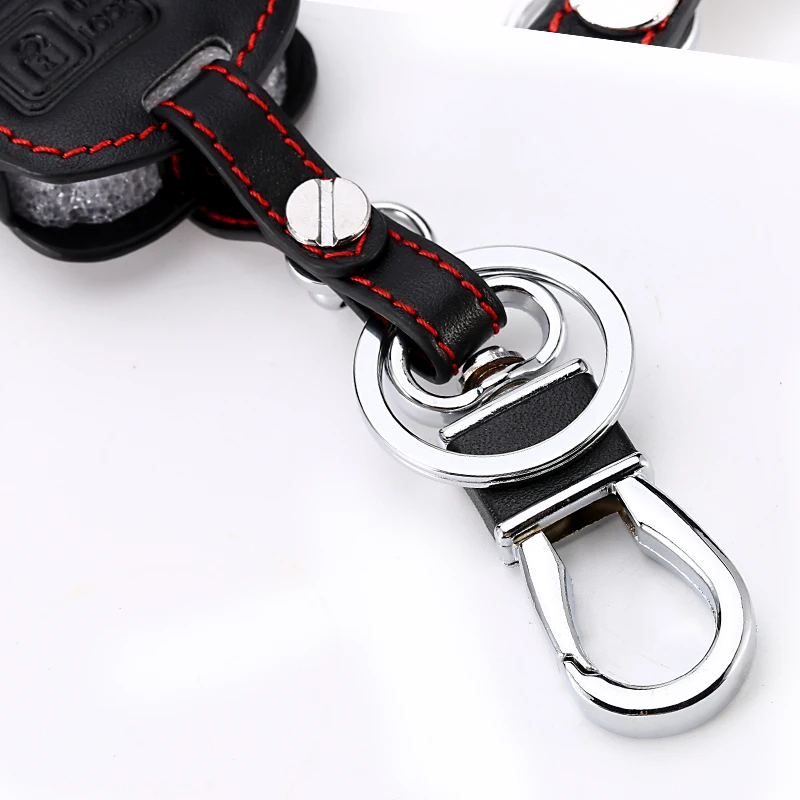 leather Car key cover for toyota (2)